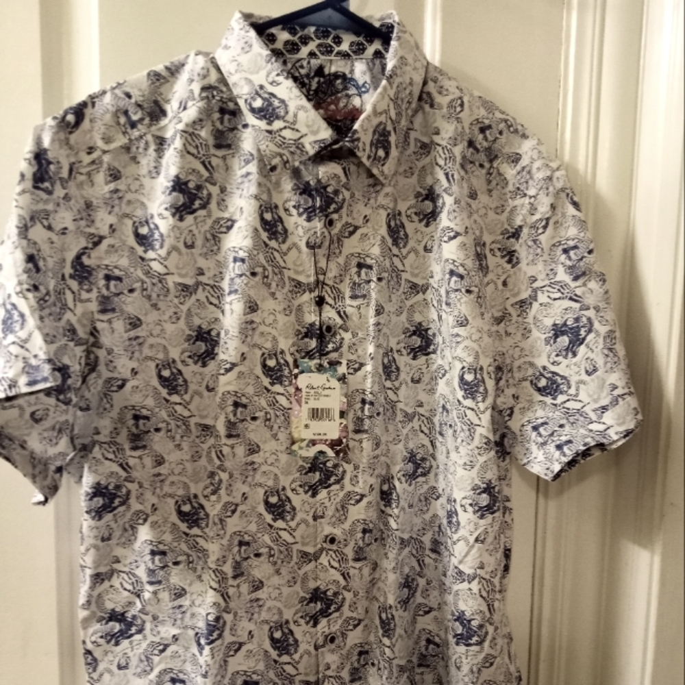 Price Drop! Robert Graham NWT Short Sleeve Shirt